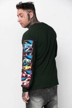 CASH Hashiyira L/S Forest Green Shirts