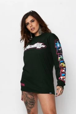 CASH Hashiyira L/S Forest Green Shirts