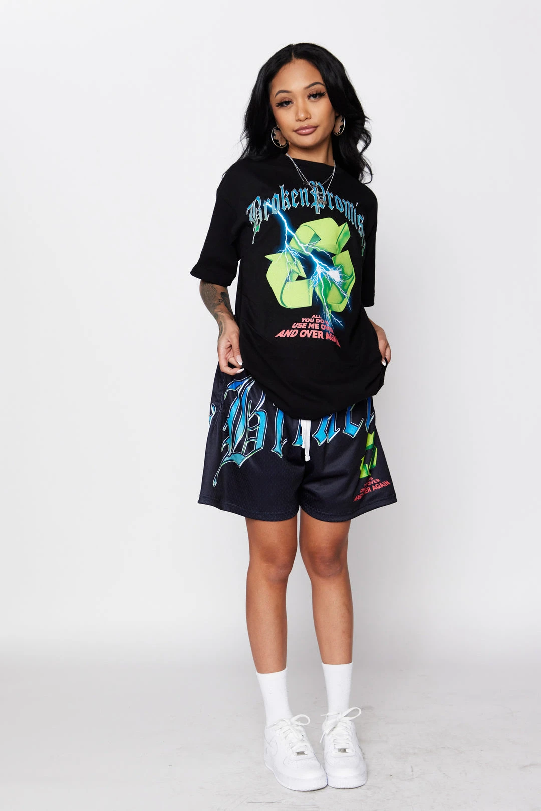 CASH Garbage Tee Black