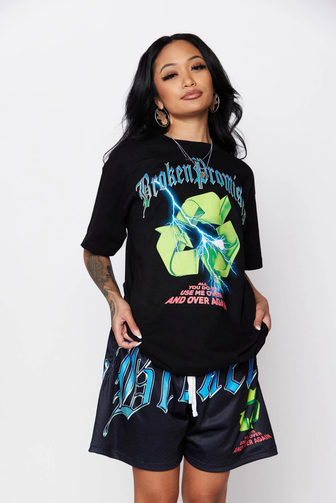 CASH Garbage Tee Black