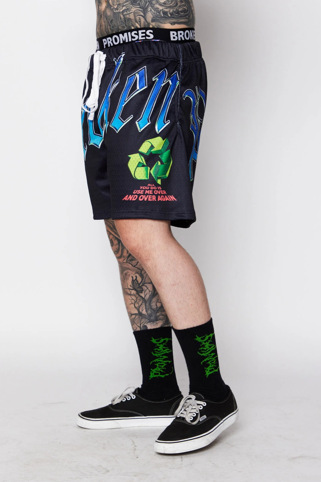 CASH Garbage Heavyweight Mesh Shorts Bottoms