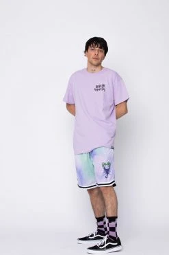 BROKEN PROMISES Unsaid Tie Dye Shorts