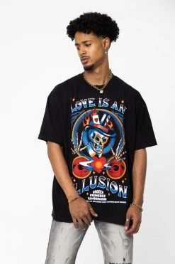 CASH BPxSamborghini Love Is An Illusion Tee