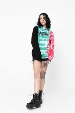 CASH Hoodies Wave Logo Tri-Color Hoodie