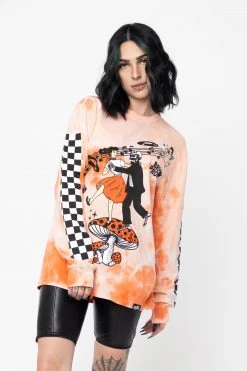 BROKEN PROMISES Last Dance L/S Dye Orange Shirts