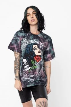 BROKEN PROMISES Shirts True Sadness Green Tie Dye Tee