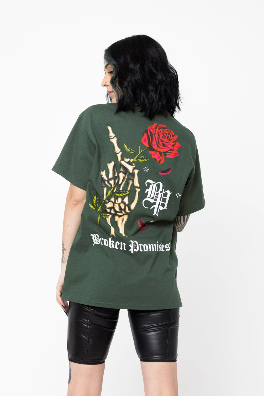 BROKEN PROMISES Wishful Thinking SST Green Shirts