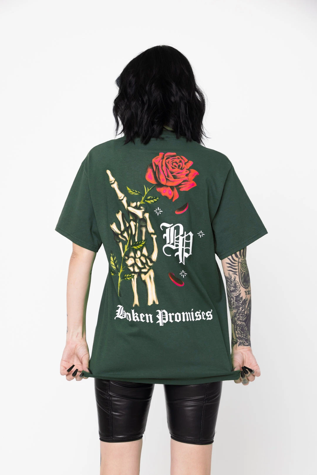 BROKEN PROMISES Wishful Thinking SST Green Shirts