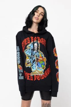 BROKEN PROMISES Never Forgive Hoodie Black