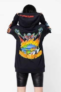 BROKEN PROMISES Never Forgive Hoodie Black