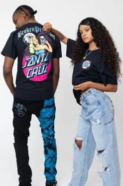 BROKEN PROMISES BP X SC Smother Tee Black