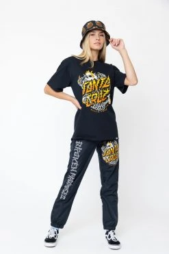 BROKEN PROMISES BP X SC Boneyard Windbreaker PANT Black