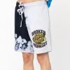 BROKEN PROMISES BP X SC Striker Split Dye Shorts