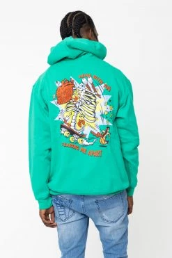 BROKEN PROMISES BP X SC Torn Apart Hoodie Green