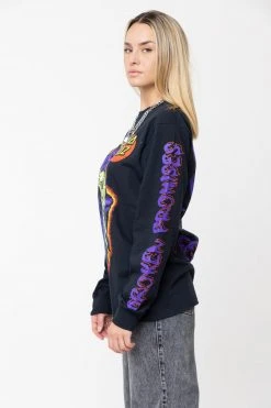 BROKEN PROMISES BP X SC Sorrow L/S Jet Black Shirts