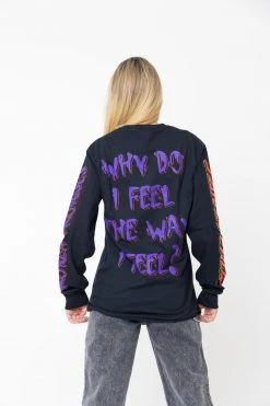 BROKEN PROMISES BP X SC Sorrow L/S Jet Black Shirts