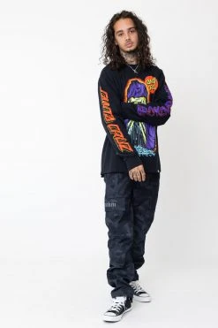 BROKEN PROMISES BP X SC Sorrow L/S Jet Black Shirts