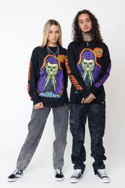 BROKEN PROMISES BP X SC Sorrow L/S Jet Black Shirts