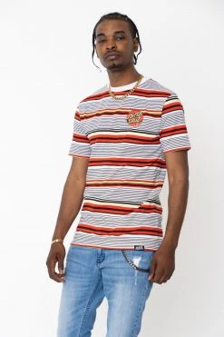 BROKEN PROMISES Shirts BP X SC Screaming Stripe Tee