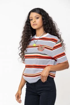 BROKEN PROMISES Shirts BP X SC Screaming Stripe Tee