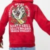 BROKEN PROMISES Hoodies BP X SC Screaming Venomous Tie Dye RED Hoodie