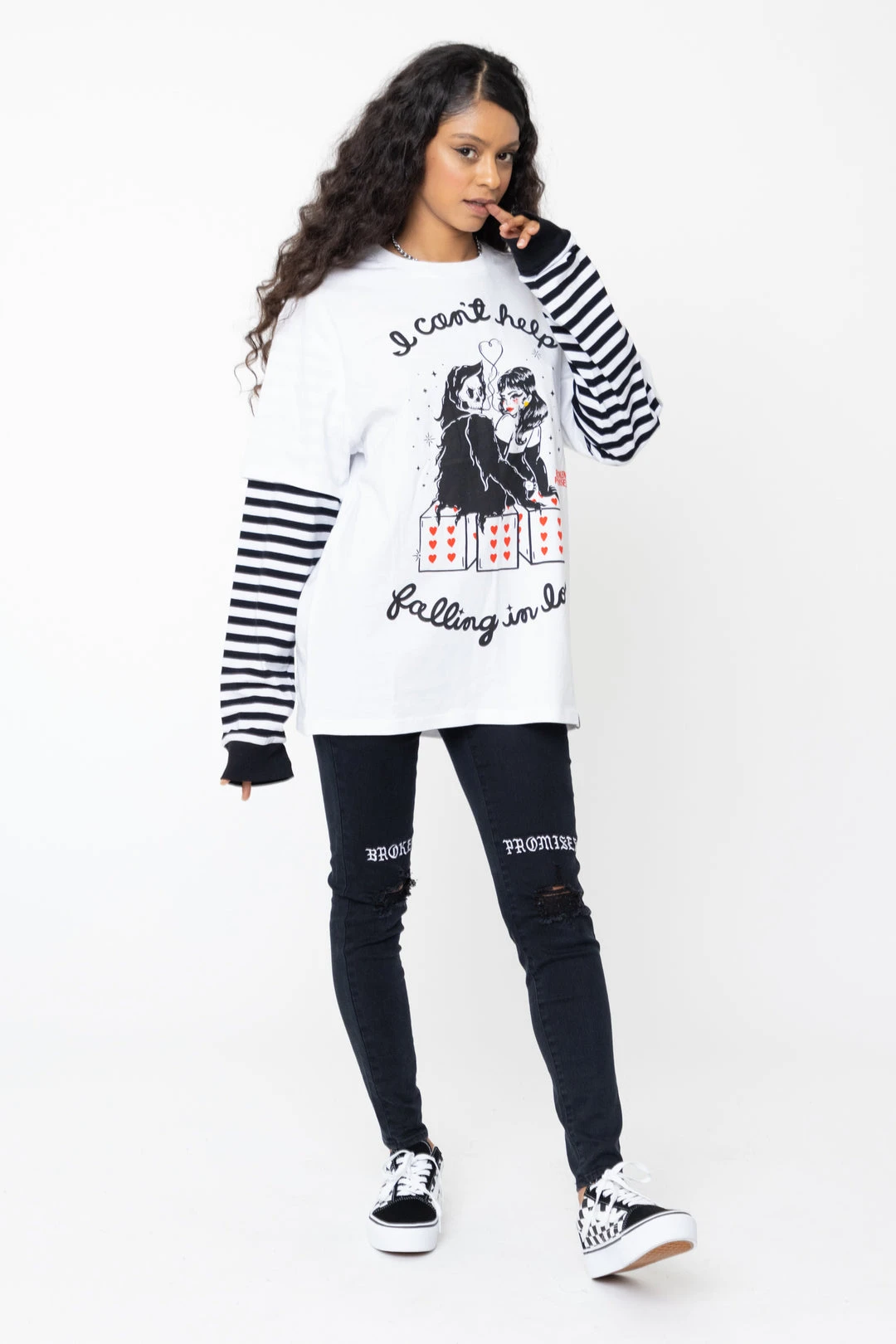 CASH Love You So Stacked Tee Shirts
