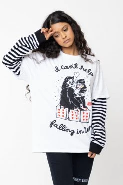 CASH Love You So Stacked Tee Shirts