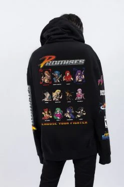 BROKEN PROMISES Choose Your Fighter Hoodie Black