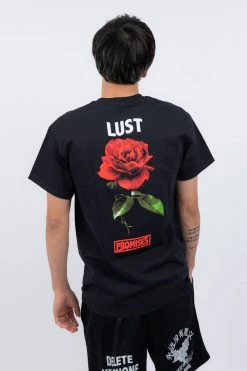 BROKEN PROMISES Thornless Lust Tee Black