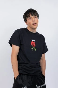 BROKEN PROMISES Thornless Lust Tee Black