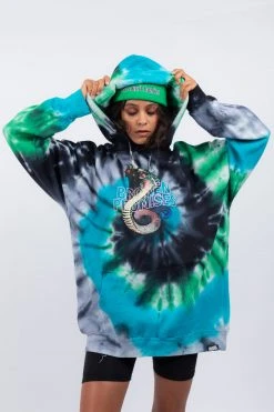 BROKEN PROMISES Hoodies Trance Tie Dye Hoodie