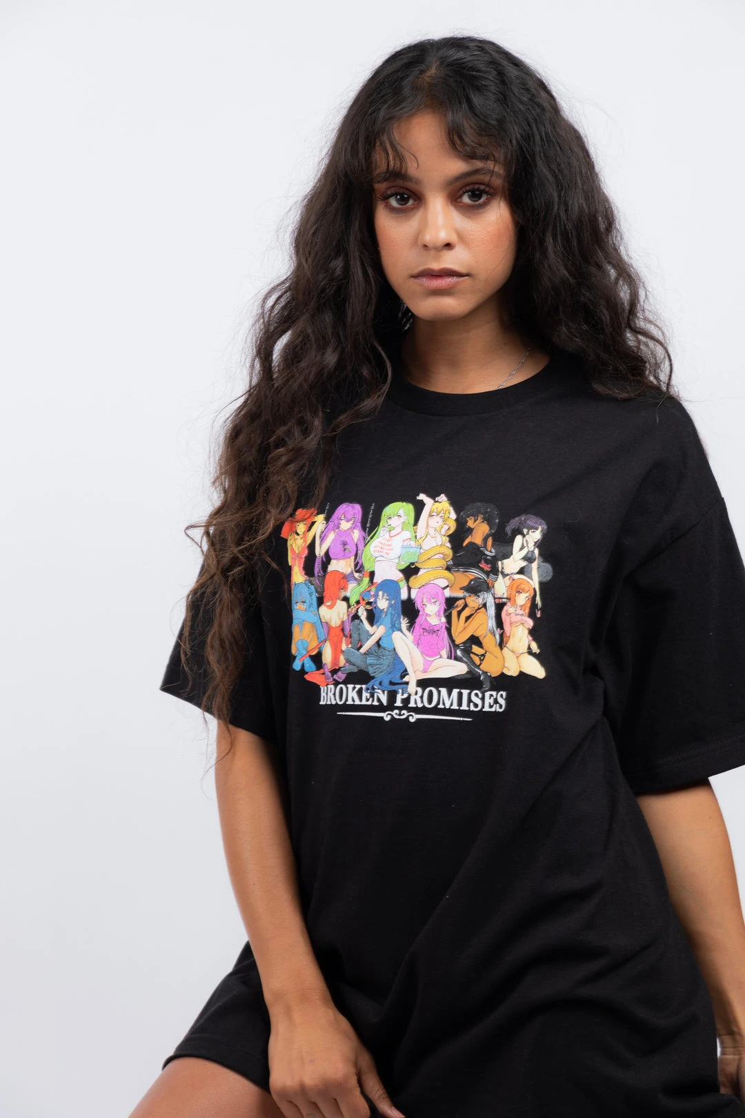 BROKEN PROMISES Shirts Whole Gang S/S Tee Blk