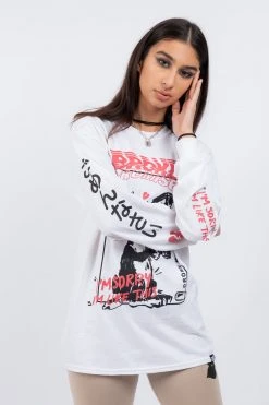 BROKEN PROMISES Shirts Drown My Sorrows L/S White