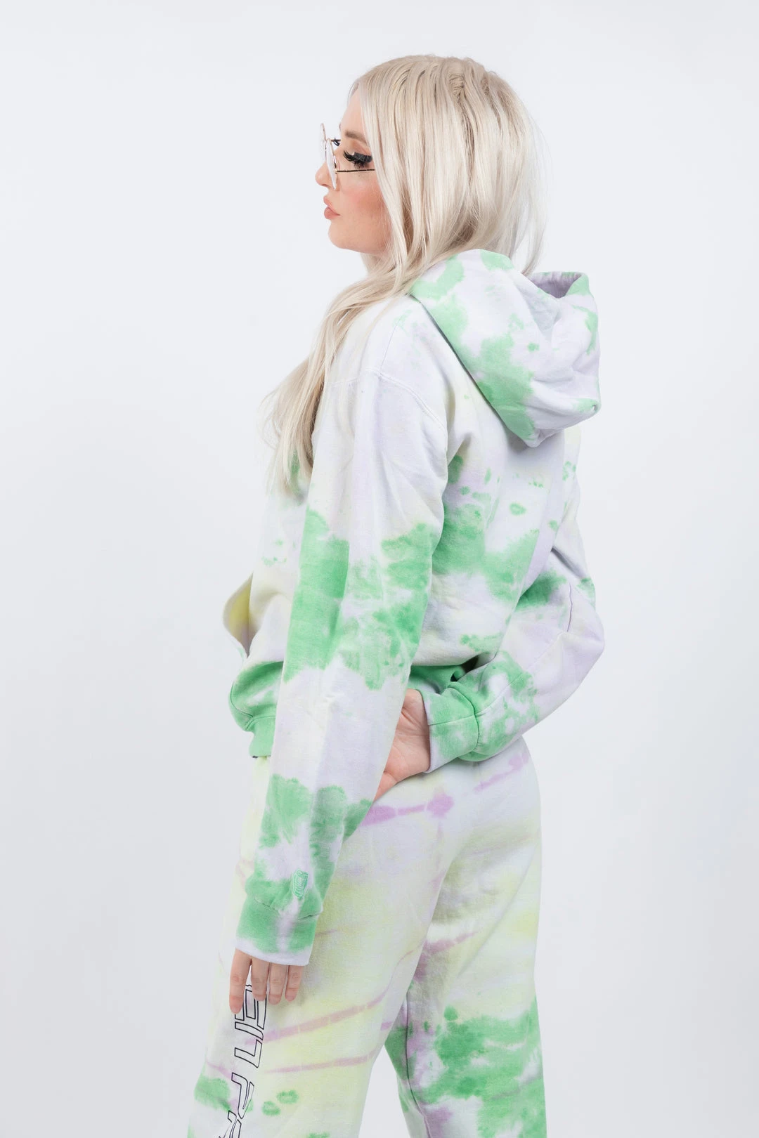 BROKEN PROMISES Spaced Out Tie Dye Hoodie Hoodies