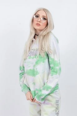 BROKEN PROMISES Spaced Out Tie Dye Hoodie Hoodies