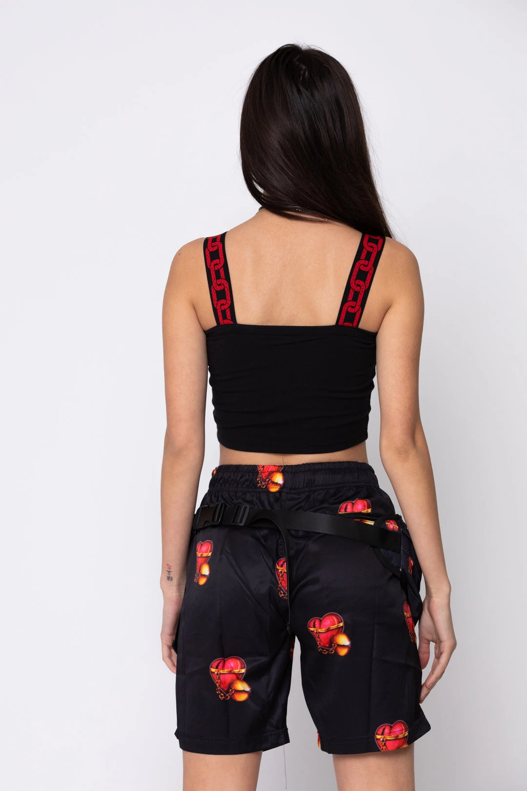 BROKEN PROMISES Ball & Chain Bag Black