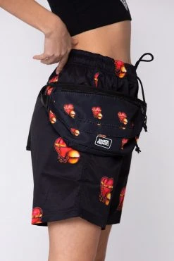 BROKEN PROMISES Ball & Chain Bag Black