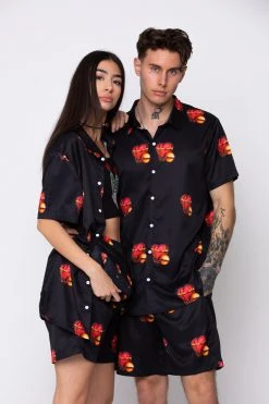 BROKEN PROMISES Shirts Ball & Chain Button-Up Shirt