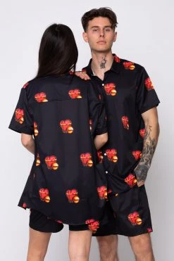 BROKEN PROMISES Shirts Ball & Chain Button-Up Shirt