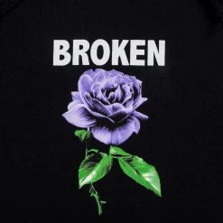 BROKEN PROMISES Hoodies Thornless Black Hoodie