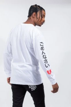 BROKEN PROMISES Shirts Drown My Sorrows L/S White