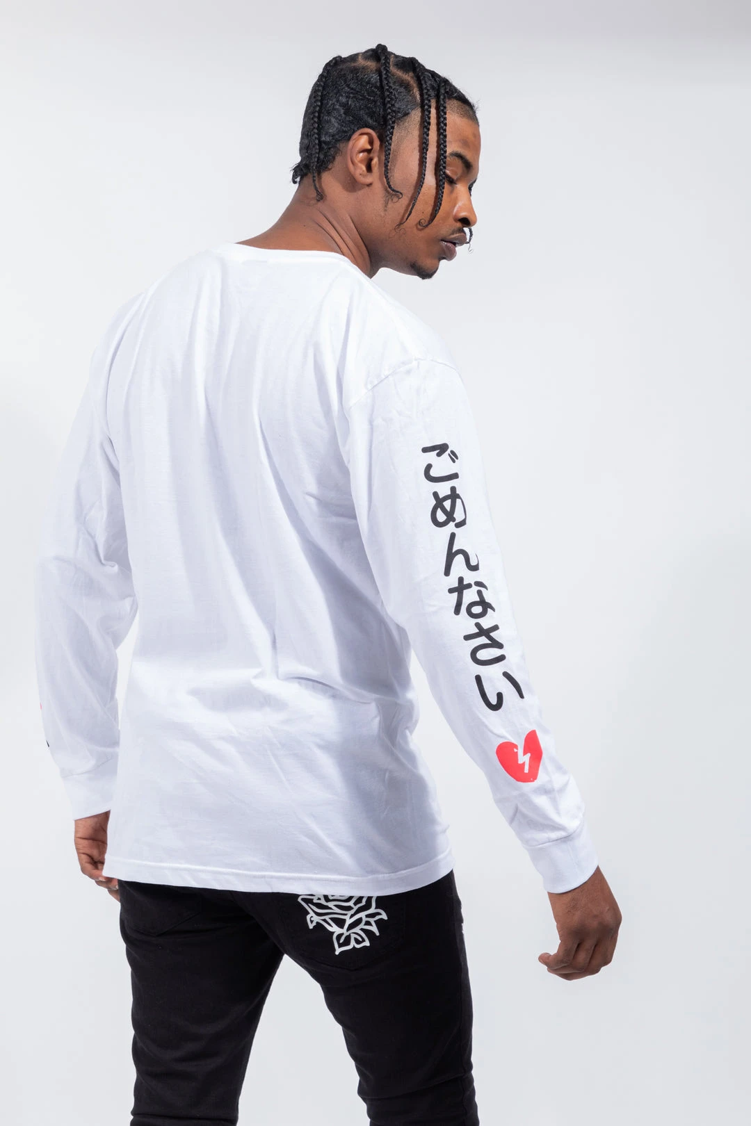 BROKEN PROMISES Shirts Drown My Sorrows L/S White