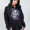 BROKEN PROMISES Jinxed Chain Hoodie Black