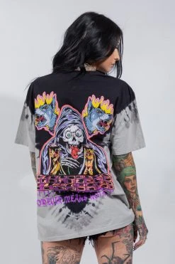 CASH Shirts Bad Chemistry V-Dye Tee Black/Grey