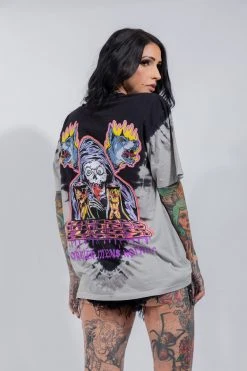 CASH Shirts Bad Chemistry V-Dye Tee Black/Grey