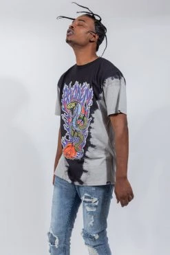 CASH Shirts Bad Chemistry V-Dye Tee Black/Grey