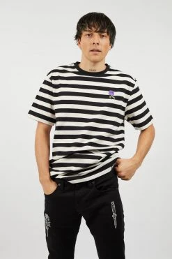 BROKEN PROMISES Thornless Striped Tee