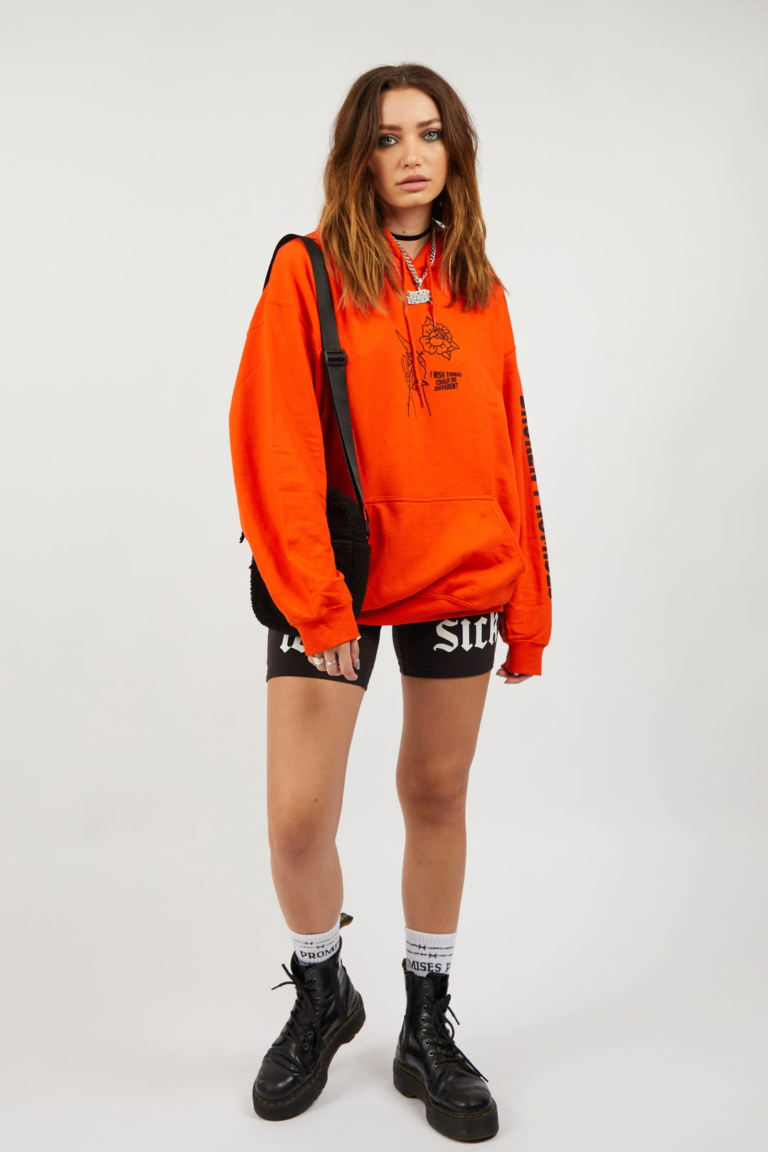 BROKEN PROMISES Hoodies Could Be Different Orange Hoodie