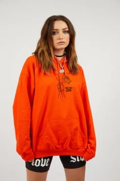BROKEN PROMISES Hoodies Could Be Different Orange Hoodie