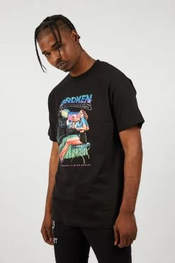 BROKEN PROMISES Skeptic Tee Black